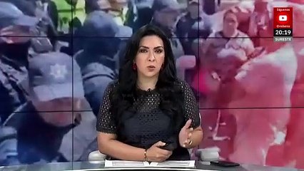 En Carretera México-Pachuca, policías desalojan a manifestantes de forma violenta