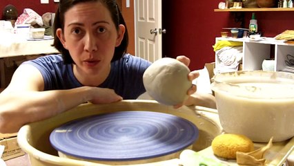 Pottery - How To Center Clay on the Wheel