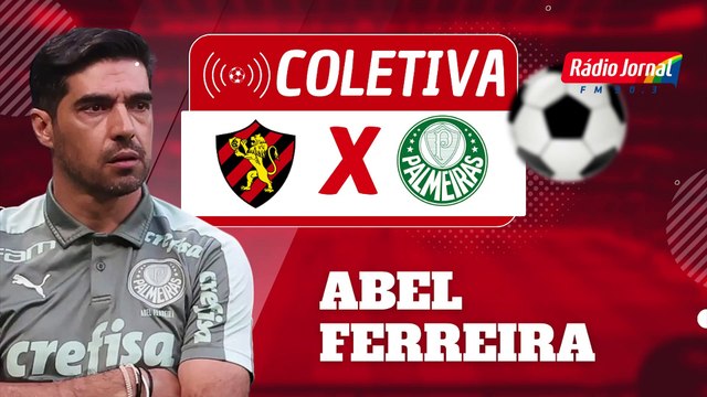 Com todo respeito, o Sport luta por outros objetivos , diz Abel Ferreira em coletiva após vitória do Palmeiras