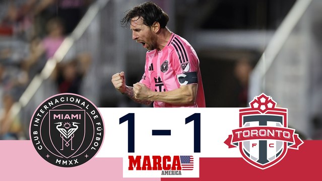 Lionel Messi rescata el empate I Inter Miami 1-1 Toronto I RESUMEN I MLS