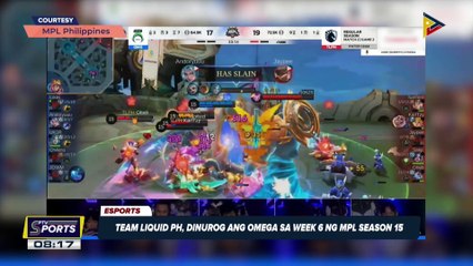 Team Liquid PH, dinurog ang Omega sa Week 6 ng MPL Season 15