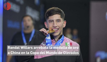 Randal Willars arrebata a China el oro en Copa del Mundo de Clavados