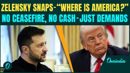 Zelensky Furious as U.S Stays Silent on Ceasefire | Demands More Money, Weapons and Troops from West
