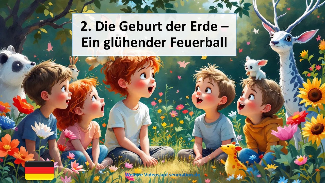 🌍Wie ist die Welt entstanden?🌍 KINDERFRAGEN 🌍 ICH LERNE DEUTSCH 🌍