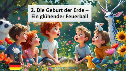 🌍Wie ist die Welt entstanden?🌍 KINDERFRAGEN 🌍 ICH LERNE DEUTSCH 🌍