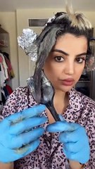 صبغ شعركِ بنفسكِ في المنزل ليس بالمهمة الصعبة وعلا فرحات ستلهمكِ