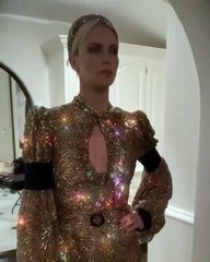 لويس فويتون تشاركنا التفاصيل الحصرية لفستان تشارليز ثيرون الملكي