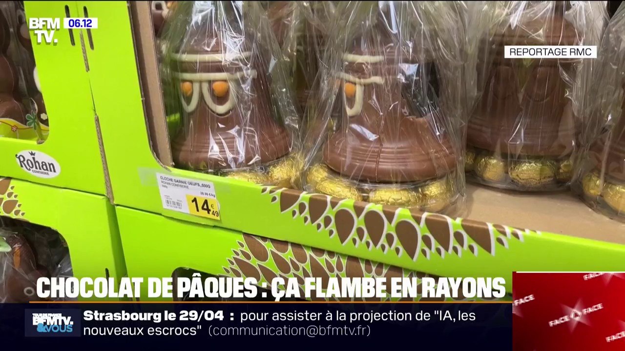 "Ça s'explique par de très mauvaises récoltes de cacao": les chocolats de Pâques flambent en rayons