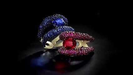 خواتم الزمرد والياقوت والسافير من فابرجيه تغنيكِ عن أرقى الماسات