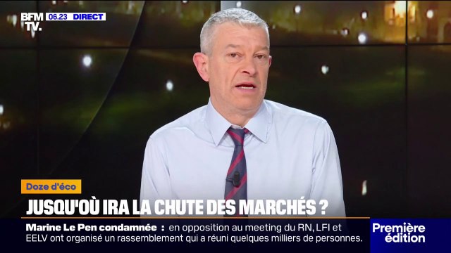 Face aux droits de douane annoncés par Donald Trump, les bourses mondiales chutent