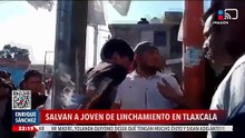 Salvan a joven de ser linchado en Tlaxcala