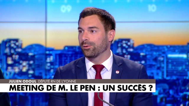 Julien Odoul : «C'était une grande communion patriotique»