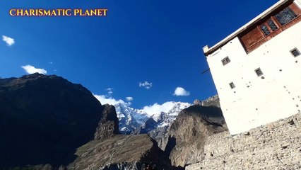 Standing at Altit Fort with a Stunning View of Ultar-One & Ultar-Two Peaks!