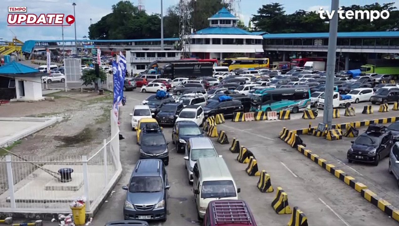 Puncak Arus Balik, Penyeberangan Bakauheni-Merak Hanya Satu Arah
