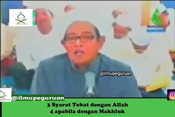 3 Syarat Tobat dengan Allah4 apabila dengan Makhluk