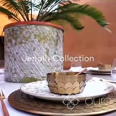 لمسات من الطراز التقليدي والخط العربي المعاصر في مجموعة AURA لشهر رمضان