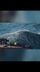 Graban las olas más grandes del mundo que hipnotizan y aterran a la vez