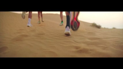 رها محرّق وزين الدين زيدان يركضان من أجل صحراء خالية من البلاستيك