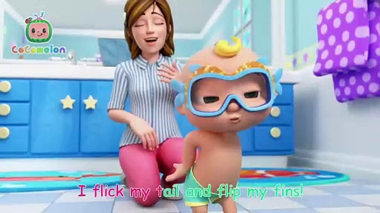 Fast Little Fishy Bath Time 🐟 Kids Songs Kids Rhymes