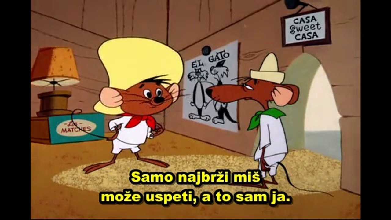 Speedy Gonzales - Mexican Boarders - Serbian translation