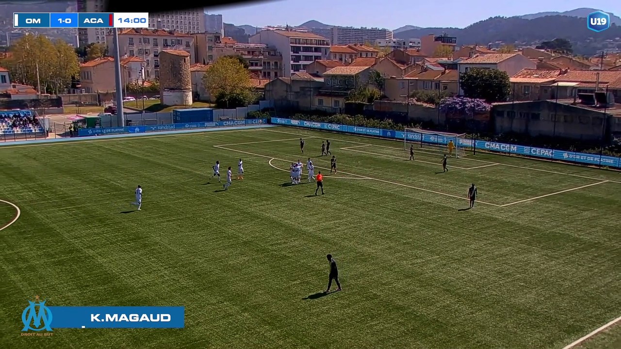 U19 I OM 2-2 AC Ajaccio : Les buts olympiens
