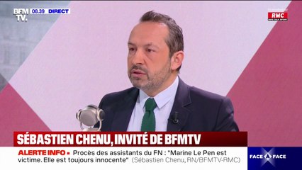 "Des droits pour chacun": Sébastien Chenu justifie les propos de Marine Le Pen qui a évoqué Martin Luther King pour contester sa condamnation