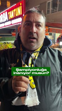 Fenerbahçe taraftarı şampiyonluğa inanıyor mu?