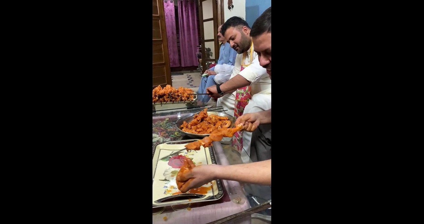 Eid Day Grand BBQ at In-Laws | Saqib Hassan | Festive BBQ Celebration #saqibhassan  #bbq  #eid