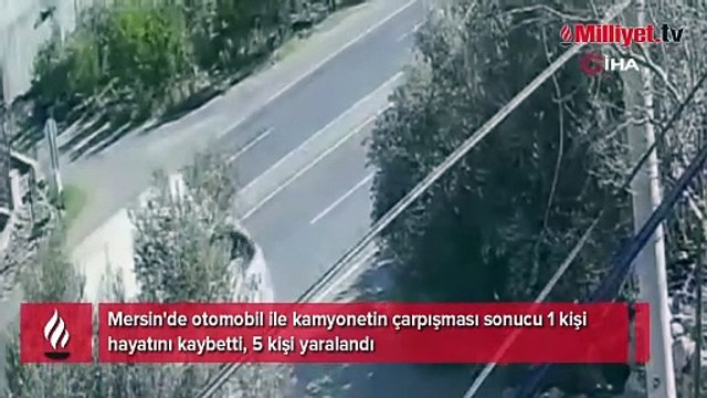 Ölümle biten feci kaza kamerada