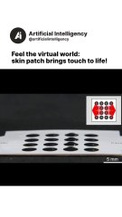 Feel the virtual world skin patch brings touch to life!
