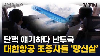 대한항공 기장·부기장, 尹 '탄핵' 대화 중 호주서 주먹다짐...중징계 처분 [지금이뉴스] / YTN