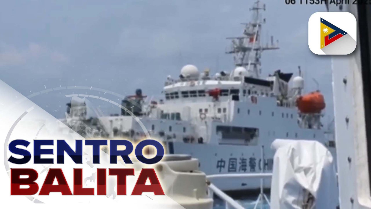Barko ng China Coast Guard, naitaboy ng BRP Cabra palayo ng dalampasigan ng Zambales sa kabila ng pangha-harass nito