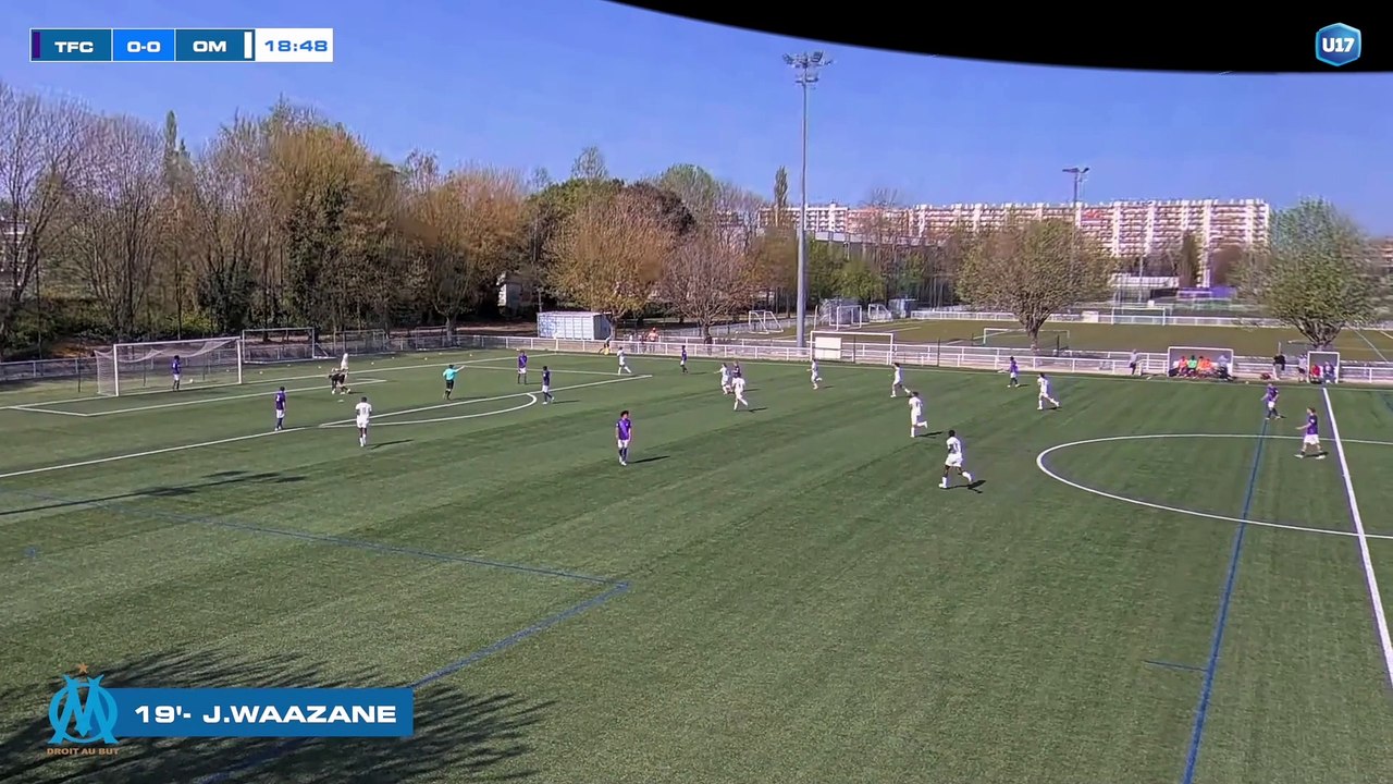 U17 I TFC 1-3 OM : Les buts marseillais