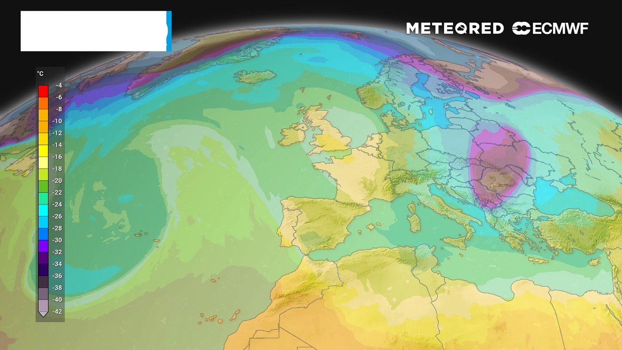Höhenkaltluft reicht vom nordosten bis zum balkan.