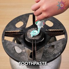 Make your portable gas stove shine again