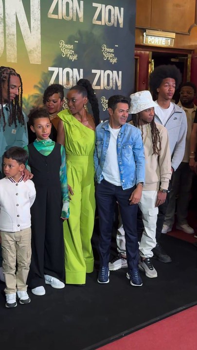 Vidéo de l'avant-première du film "Zion" coproduit par Jamel Debbouze