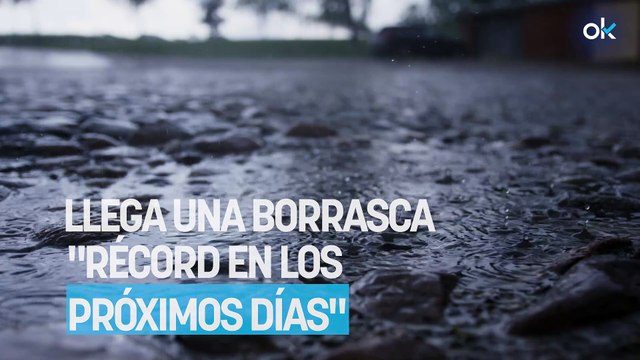 La AEMET pide que nos preparemos porque no se salva nadie: llega una borrasca «récord en los próximos días»