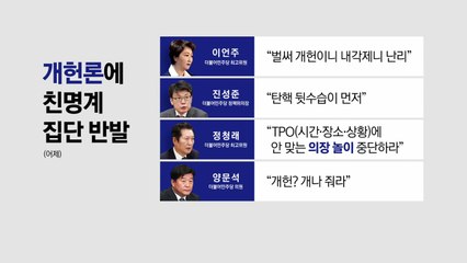 "의장놀이 그만~" vs "개헌의 문 열자" [앵커리포트] / YTN