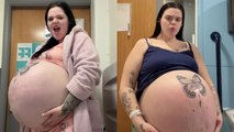 Mum's baby bump was so big strangers thought she was having quadruplets