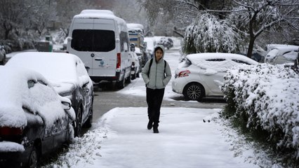 Trakya'da kar yağışı