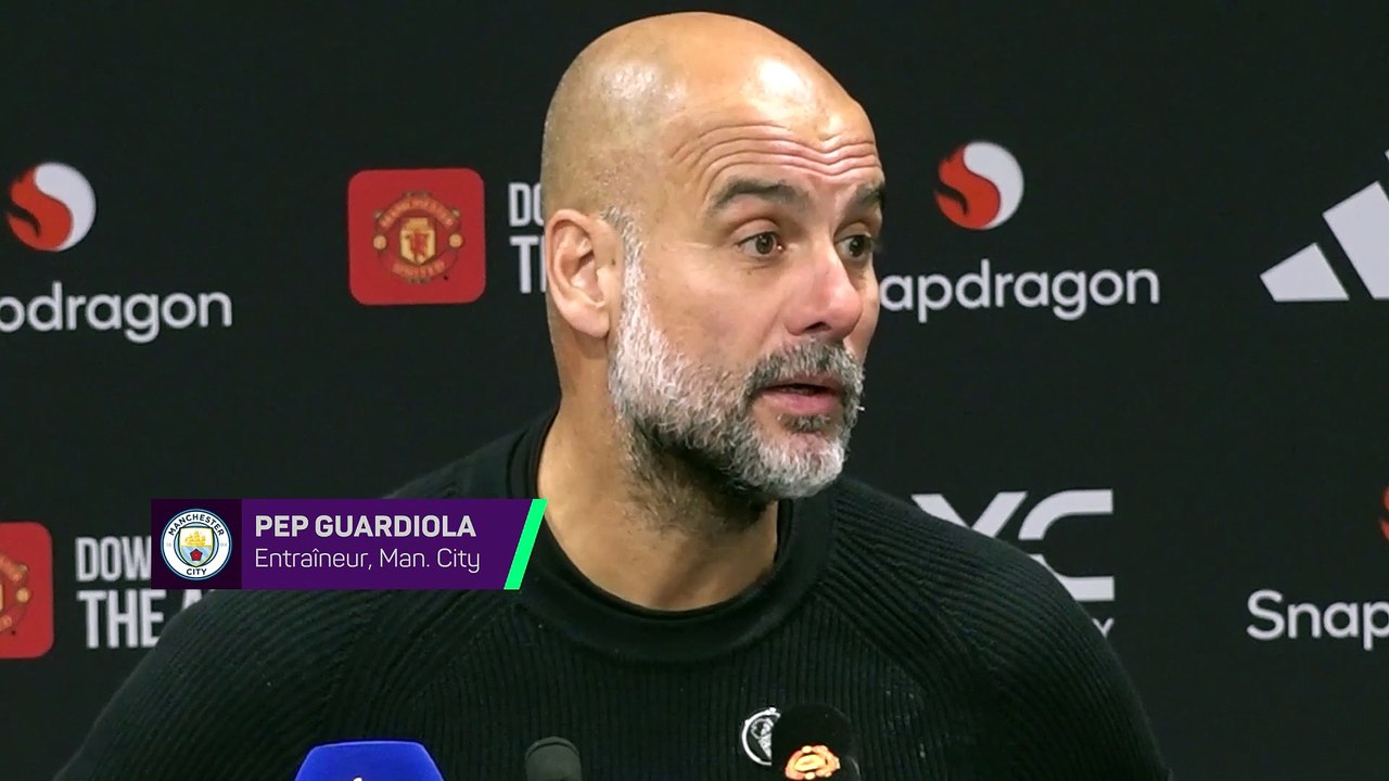 Guardiola : "Les chants sur la mère de Foden ? Un manque de classe"