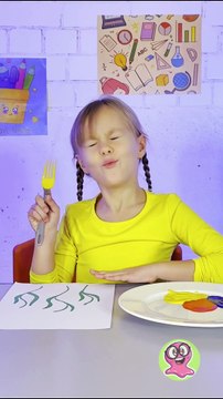 La Magie de la Peinture de Fleurs avec une Fourchette ! ✨🌷 #peinturefourchette #artdesenfants