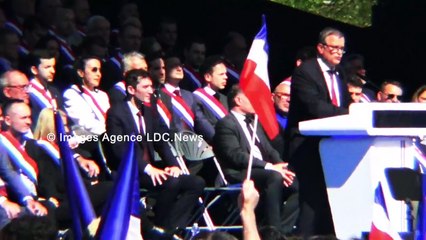 Louis Aliot au rassemblement en soutien à Marine le Pen. Paris/France - 06 Avril 2025