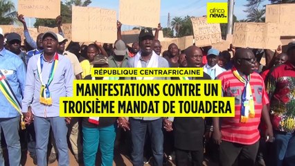 RCA : l'opposition manifeste contre un 3e mandat de Touadera