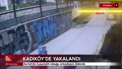 Kartal'da husumetli olduğu arkadaşını öldürdü