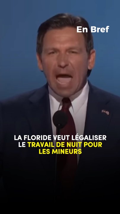 La Floride veut légaliser le travail de nuit pour les mineurs