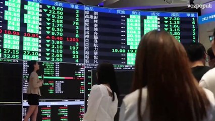 Caída histórica en la bolsa de Taipei por los aranceles