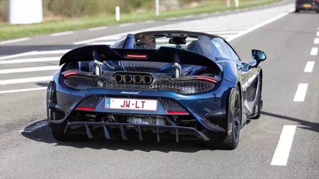 MSO McLaren 765LT Spider - Lovely Acceleration Sounds !
