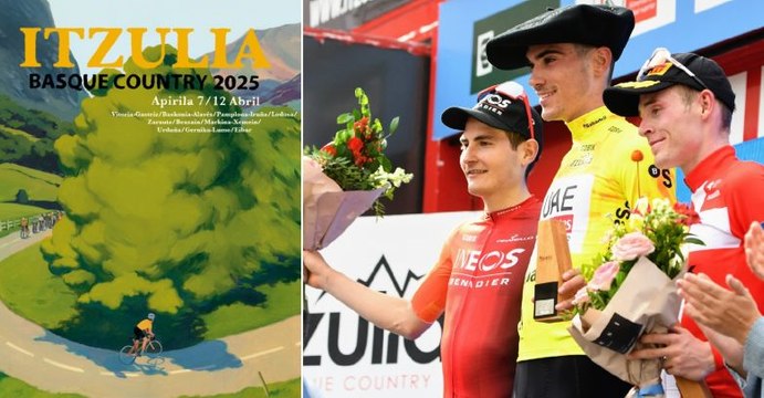 Ciclismo - Itzulia Basque Country 2025 - La presentación de la 64a edición, con Kuss, Del Toro, Mas...