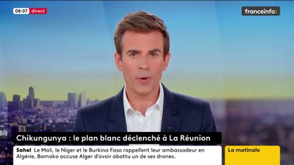 La Réunion: Le plan blanc, dispositif qui permet de déprogrammer certaines opérations, déclenché à La Réunion où la campagne de vaccination contre l'épidémie de chikungunya débute